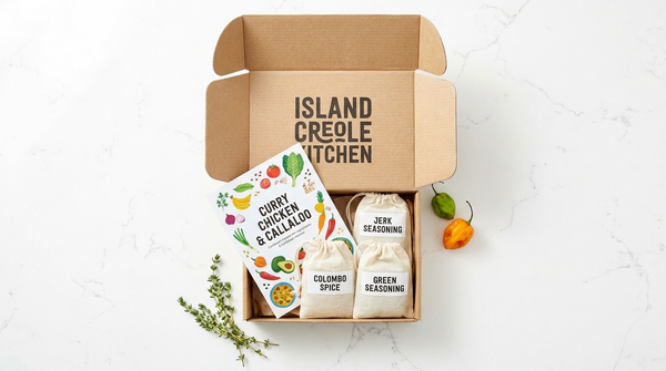 Box repas créole Cook'Îles, format pratique et prêt à cuisiner