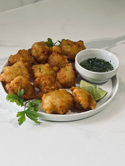Accras de crevettes